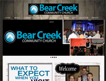 Tablet Screenshot of bearcreek.cc